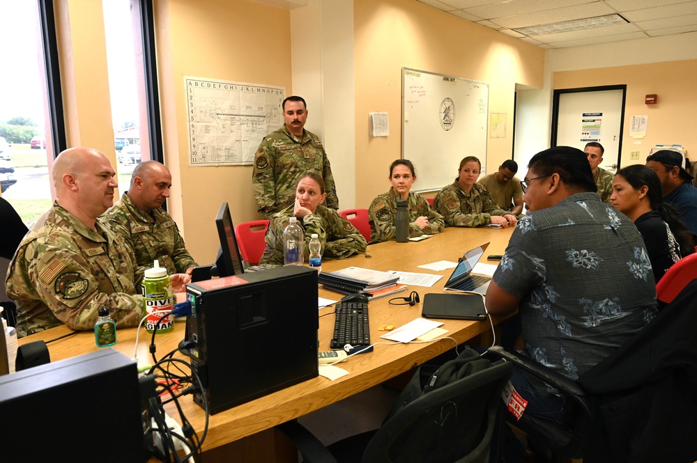 3rd AEW, airfield managers hold meeting