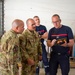 776th EABS Firefighters visit French Firefighters