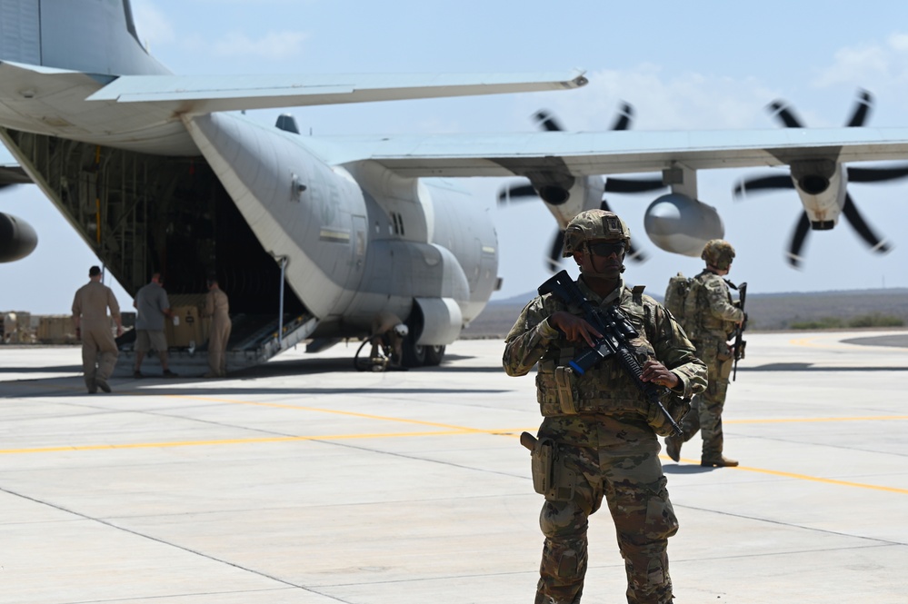 CJTF-HOA conducts first simulated joint FARP demonstration on African continent