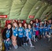 Girl Scouts tour KC-135