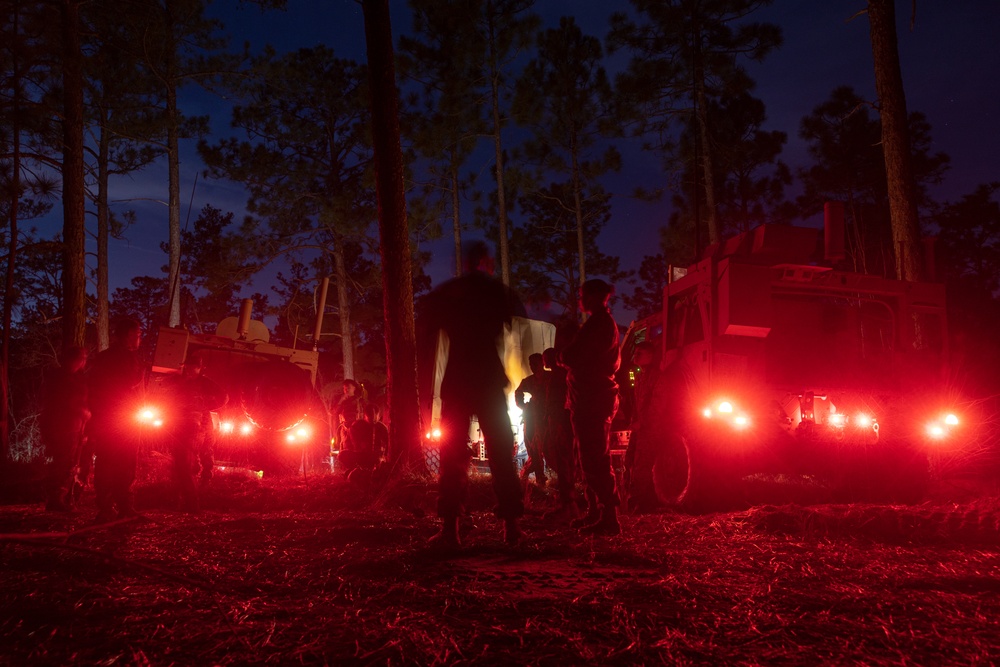 26th MEU Conducts Long Range Convoy to Fort Bragg