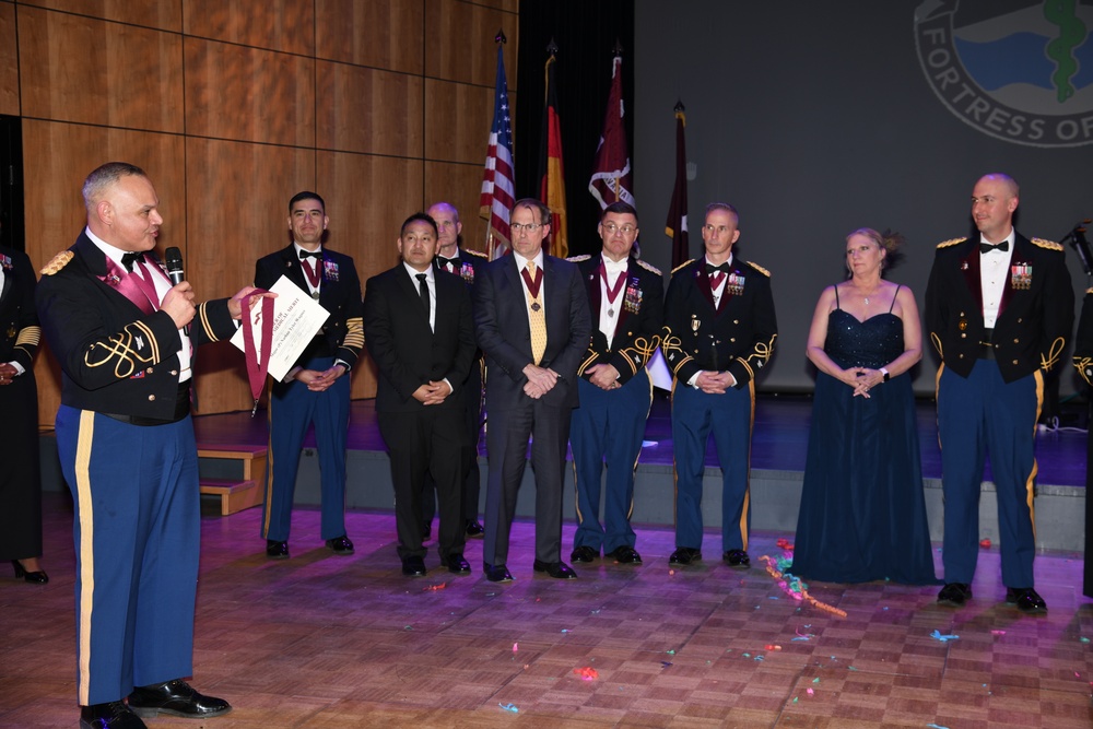 Maj. Nathan Wagner presented with the Order of Military Medical Merit