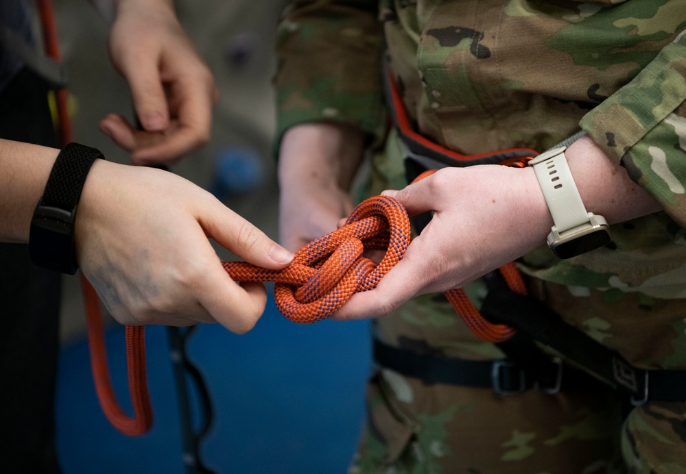 Rock climbing lessons offered at Hill AFB