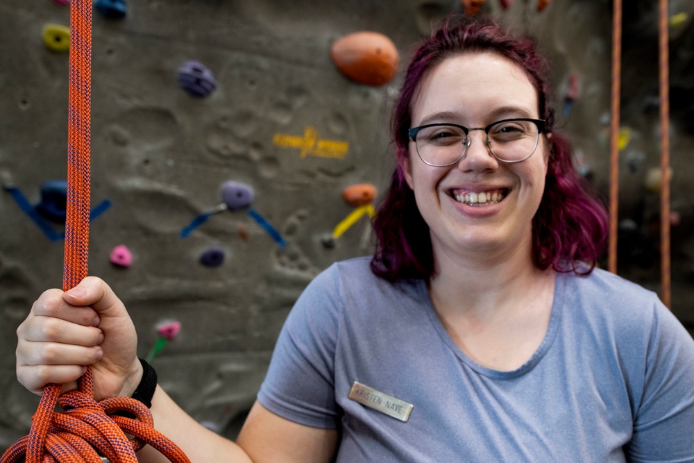 Rock climbing lessons offered at Hill AFB