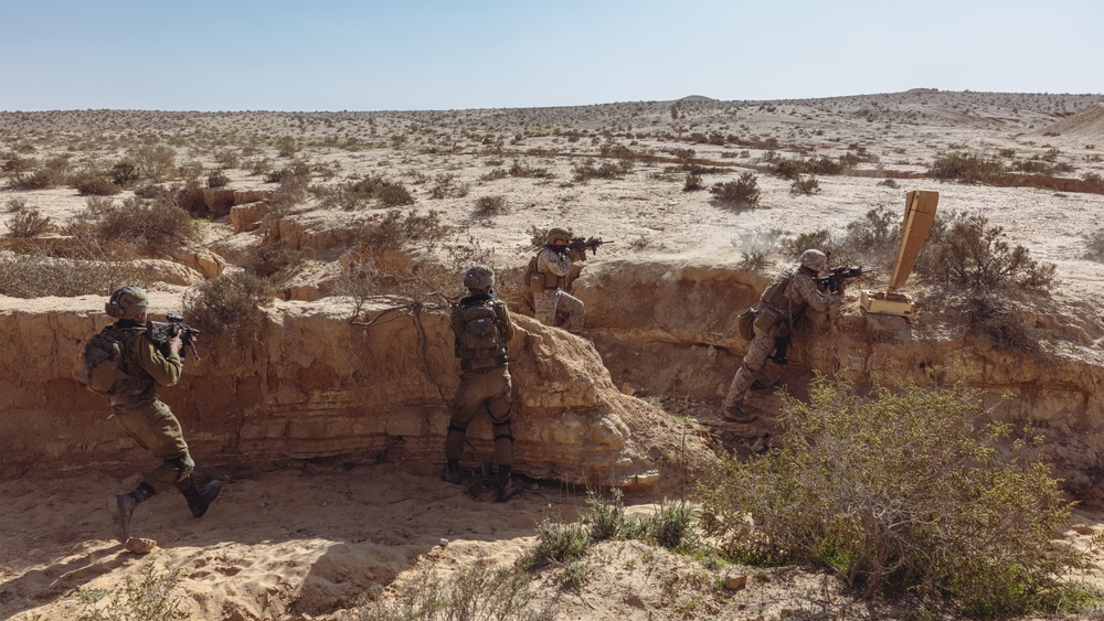 2nd AABn conducts Live-Fire and Maneuver Range with the IDF during Intrepid Maven 23.2
