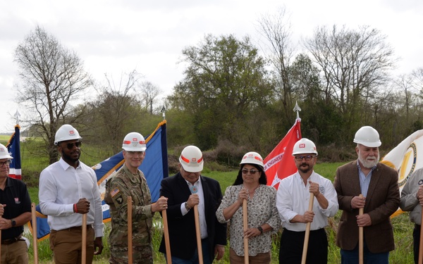 Charenton Flood Gate Groundbreaking Ceremony USACE MVN