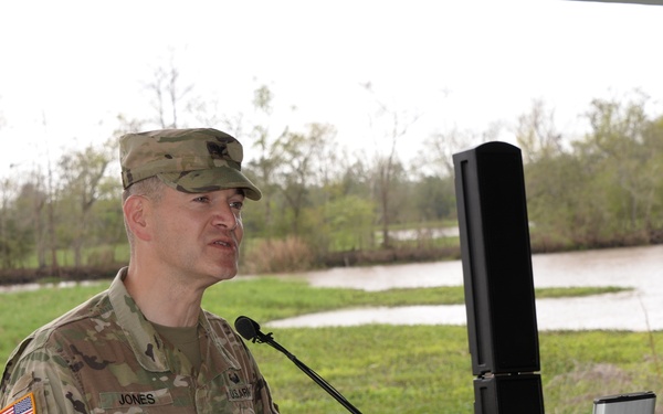 Charenton Flood Gate Groundbreaking Ceremony USACE MVN