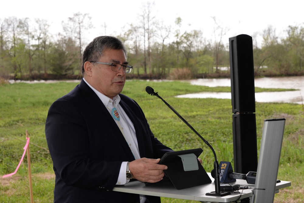 Charenton Flood Gate Groundbreaking Ceremony USACE MVN