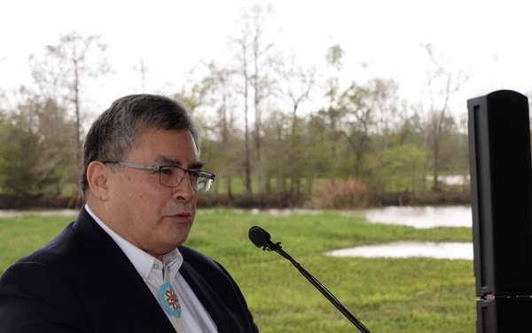 Charenton Flood Gate Groundbreaking Ceremony USACE MVN