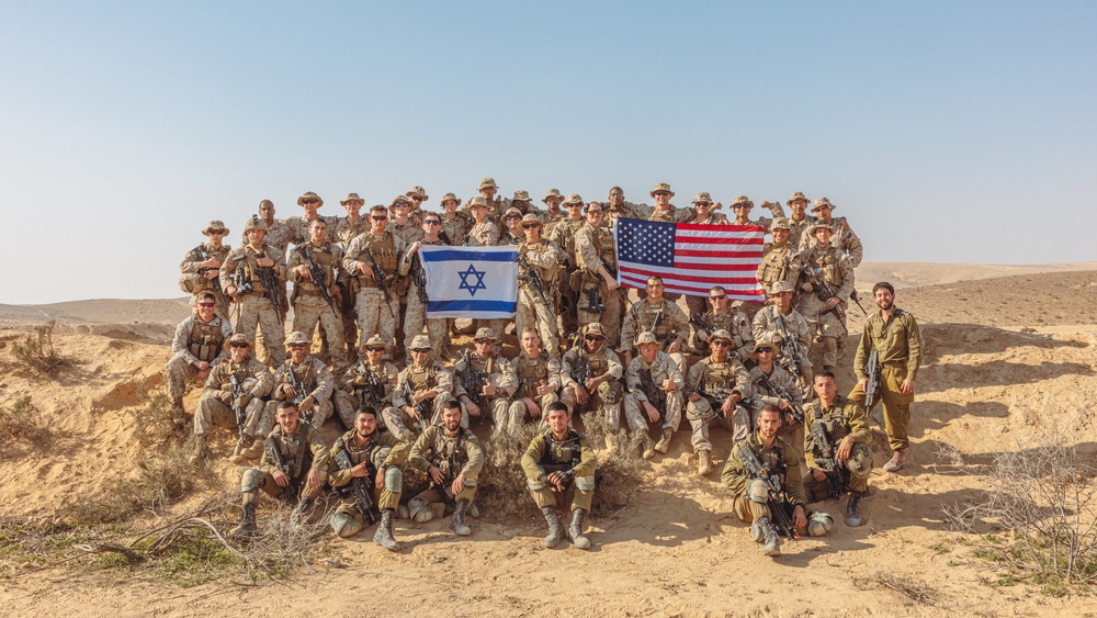 2nd AABn conducts Live-Fire and Maneuver Range with the IDF during Intrepid Maven 23.2