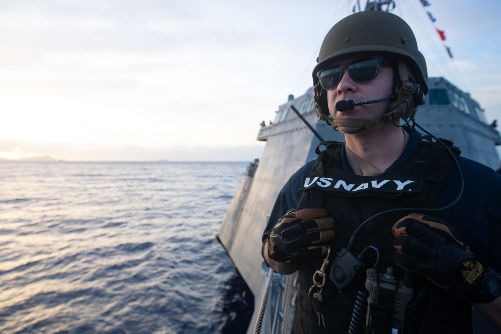 USS Mobile (LCS 26) Blue Crew at Joint Base Pearl Harbor-Hickam