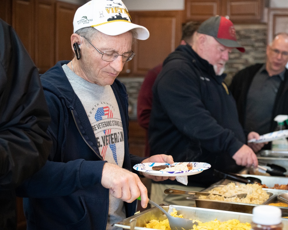 436th CES fire department hosts veteran firefighter breakfast