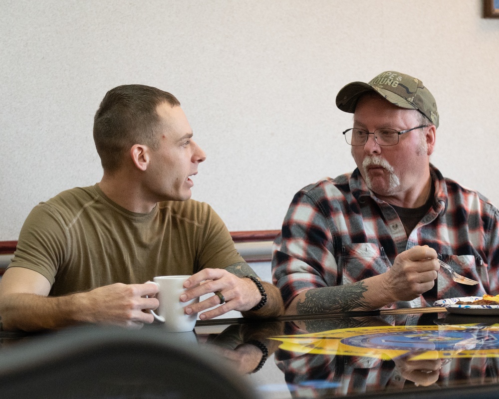 436th CES fire department hosts veteran firefighter breakfast