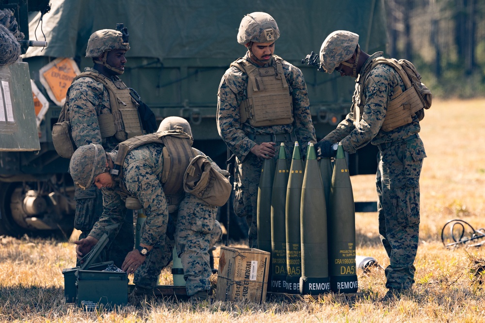 2/10 HIMARS and Artillery Live Fire Exercise