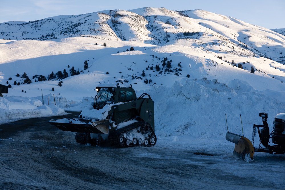 Marines bring MWTC back into working order after historic snowstorm