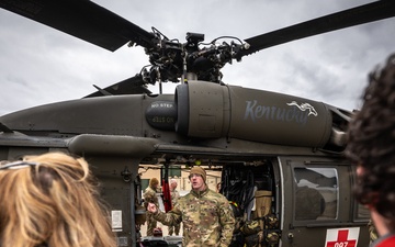 Congressional staff visit Kentucky National Guard