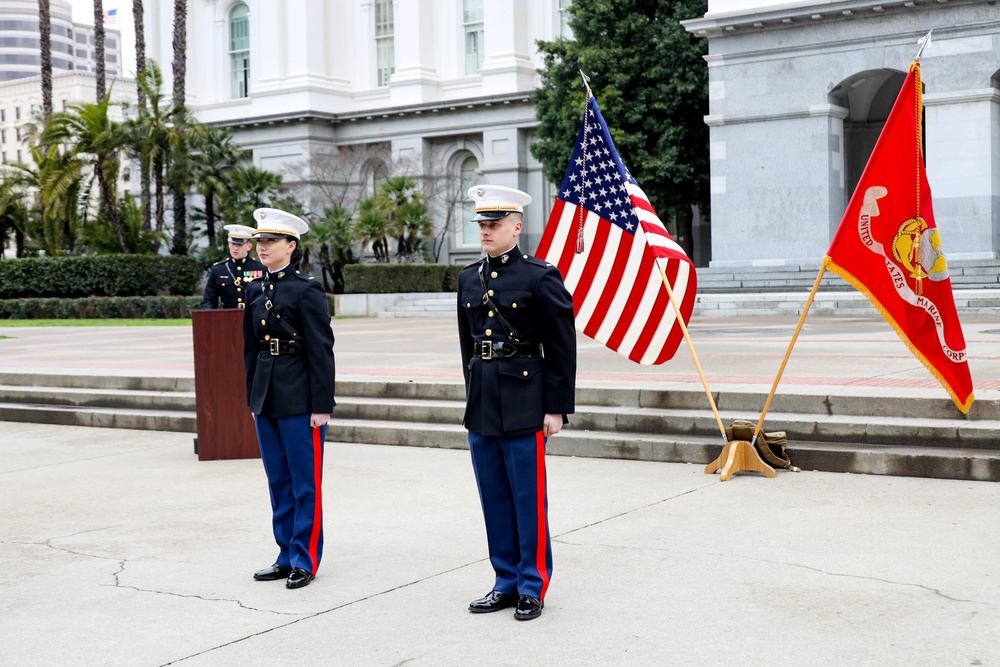 California State Capitol Commissioning Ceremony