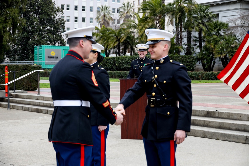 California State Capitol Commissioning Ceremony
