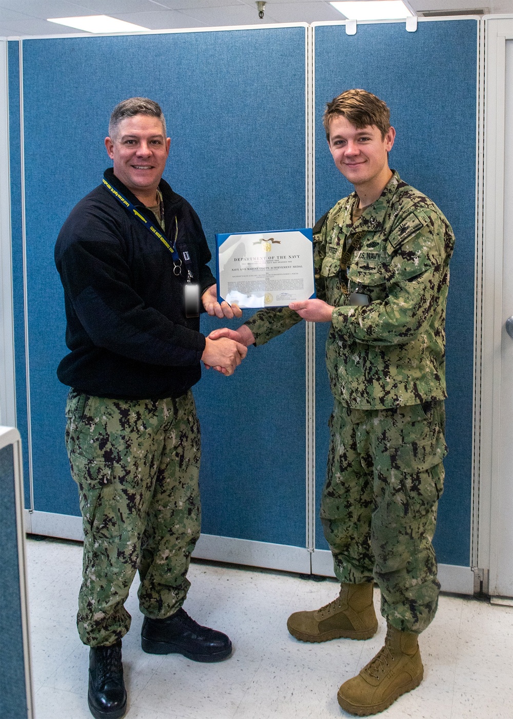 TRFB Sailor Receives NAM