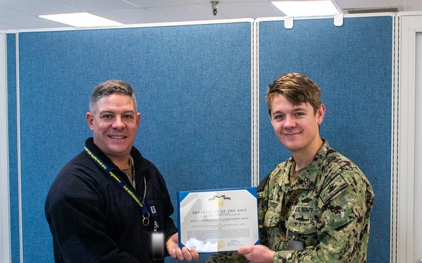 TRFB Sailor Receives NAM