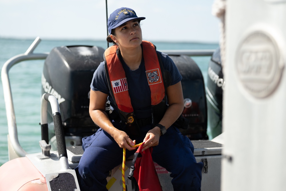 Coast Guard Station Islamorada conducts training