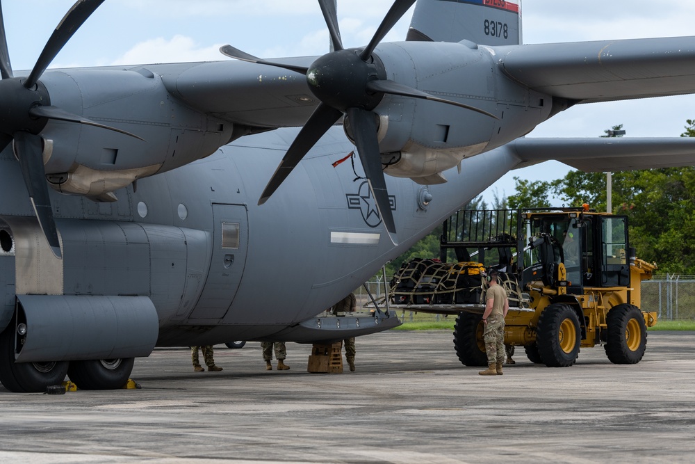 Forward Tiger Exercise at the 156th Wing