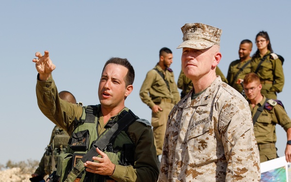 U.S. and Israeli leadership visit during Intrepid Maven 23.2