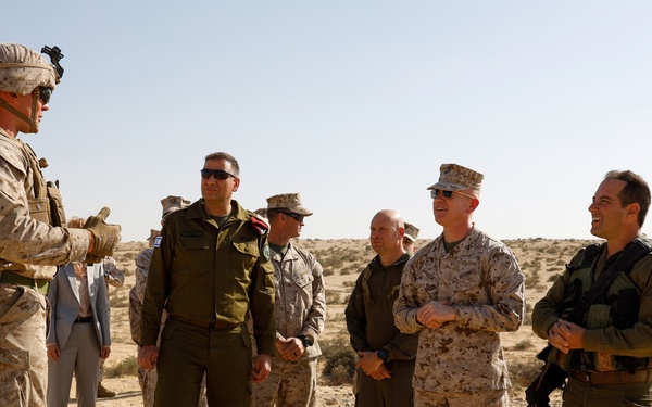 U.S. and Israeli leadership visit during Intrepid Maven 23.2