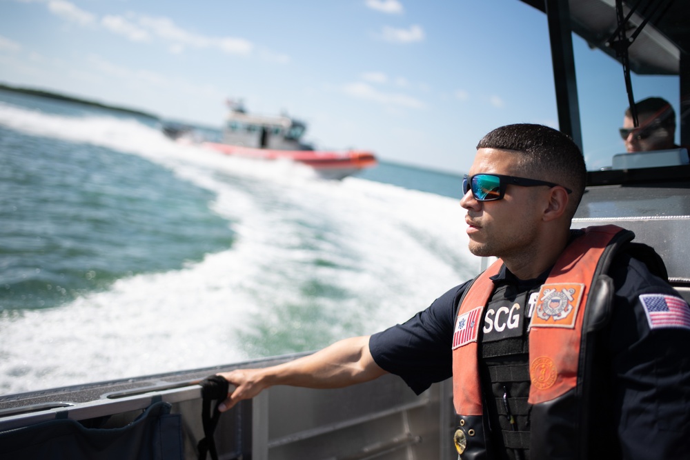 Coast Guard Station Islamorada conducts training