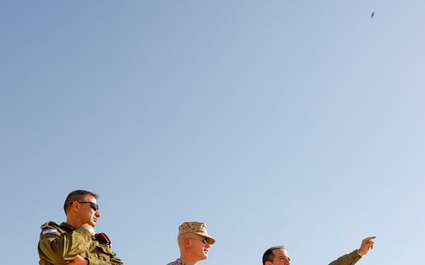 U.S. and Israeli leadership visit during Intrepid Maven 23.2