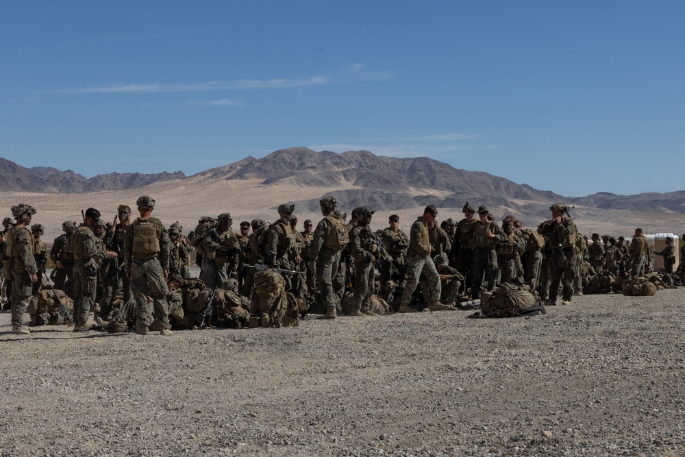 Marines conduct assault support at SLTE 2-23