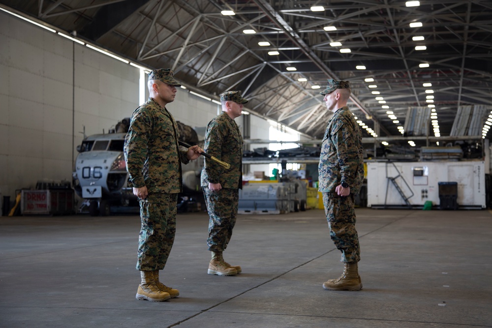 HMH-464 Relief and Appointment Ceremony