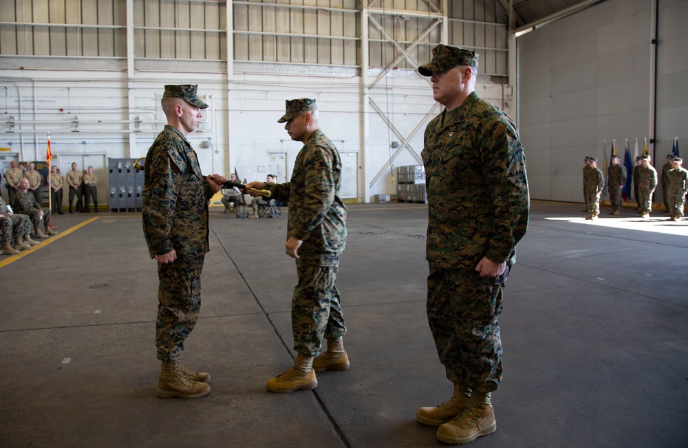 HMH-464 Relief and Appointment Ceremony