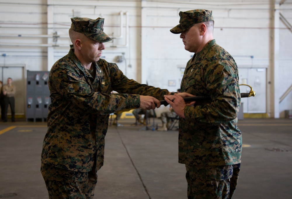 HMH-464 Relief and Appointment Ceremony