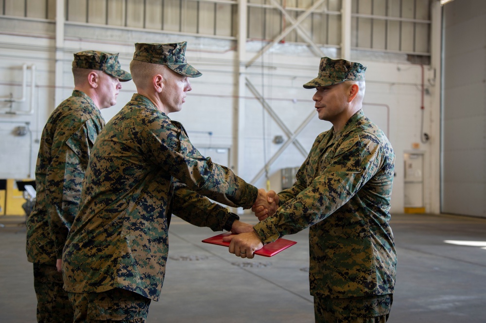 HMH-464 Relief and Appointment Ceremony