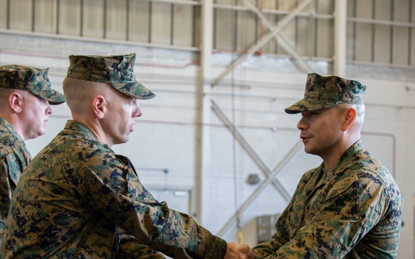 HMH-464 Relief and Appointment Ceremony