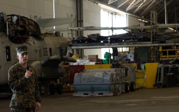 HMH-464 Relief and Appointment Ceremony