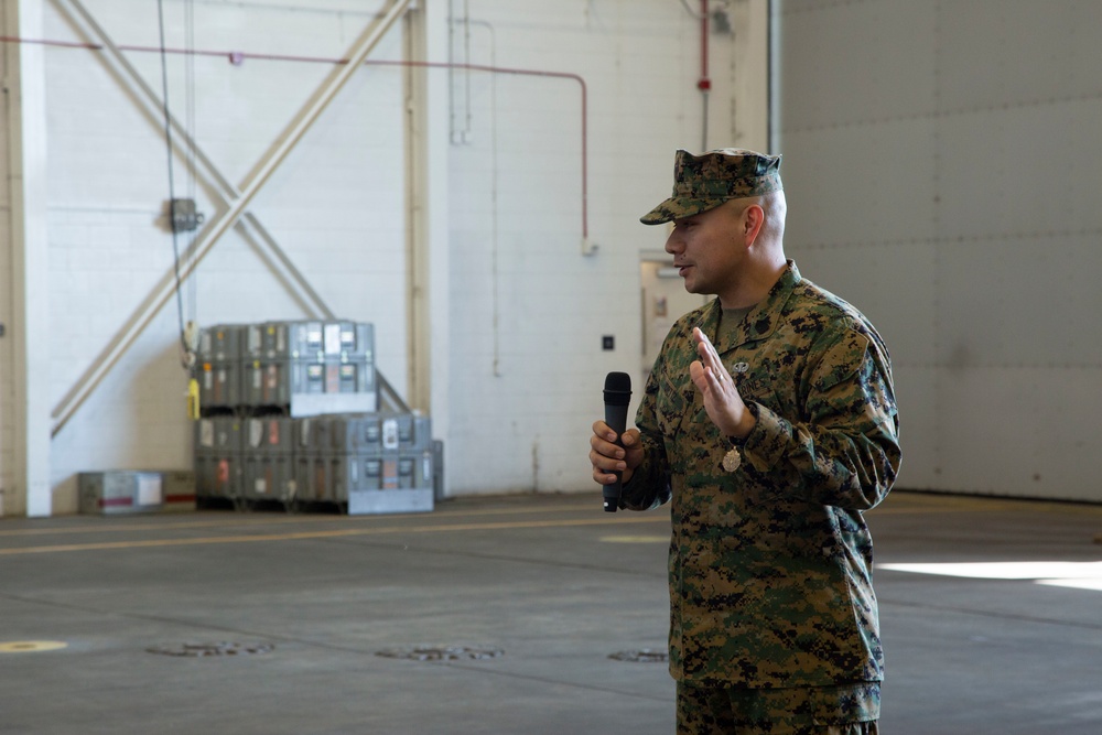 HMH-464 Relief and Appointment Ceremony