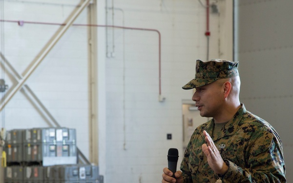 HMH-464 Relief and Appointment Ceremony