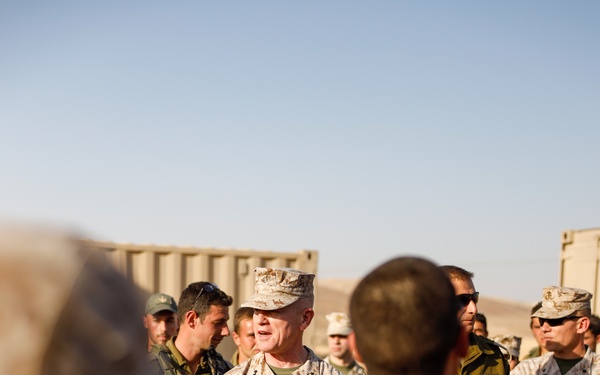 U.S. and Israeli leadership visit during Intrepid Maven 23.2