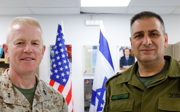 U.S. and Israeli leadership visit during Intrepid Maven 23.2