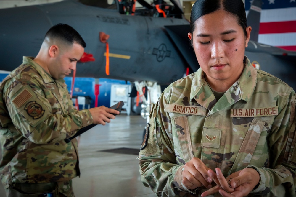 96th Aircraft Maintenance Squadron annual weapons load