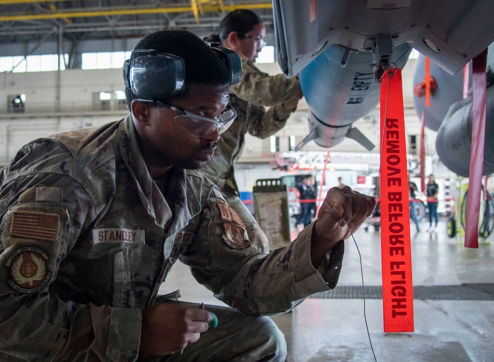 96th Aircraft Maintenance Squadron annual weapons load