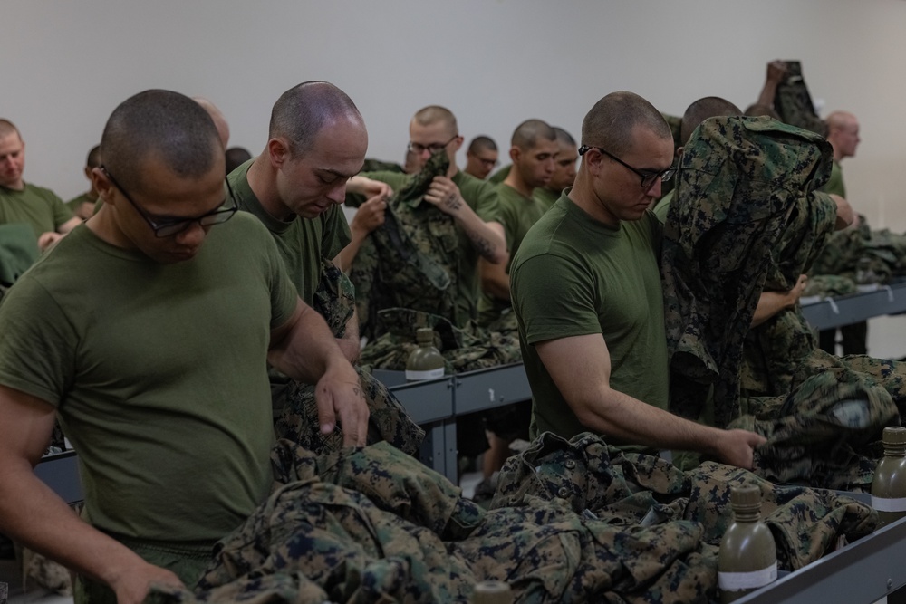 Kilo Company Uniform Fitting