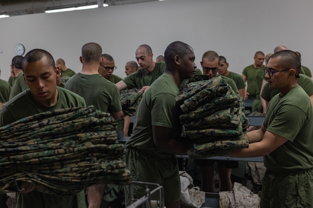 Kilo Company Uniform Fitting