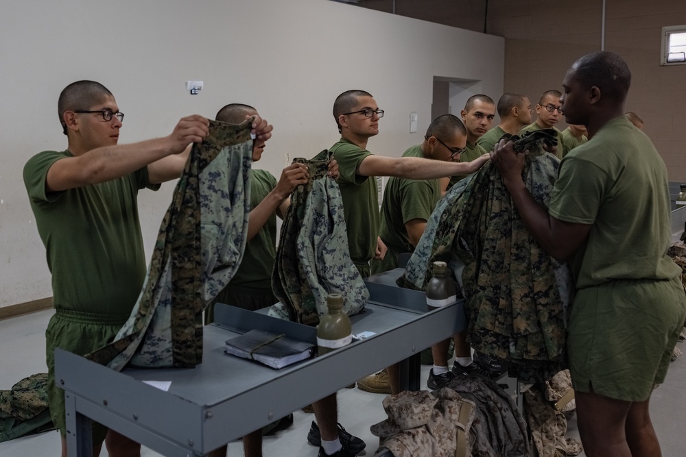 Kilo Company Uniform Fitting