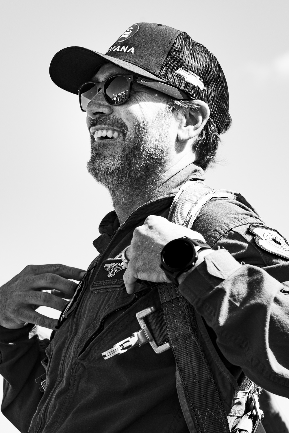 Jimmie Johnson takes flight with Thunderbirds