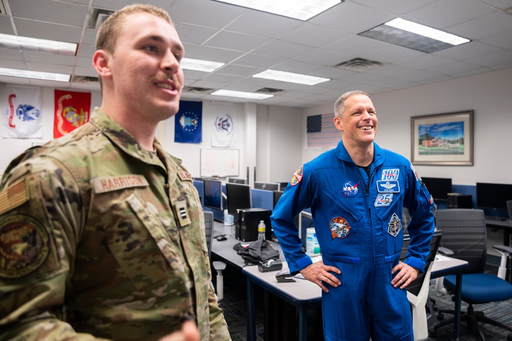 NASA astronaut tours Embry-Riddle University, experiences recruiting at Daytona 500