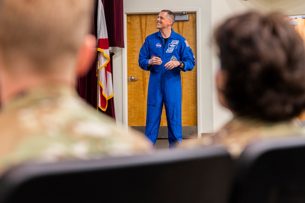 NASA astronaut tours Embry-Riddle University, experiences recruiting at Daytona 500