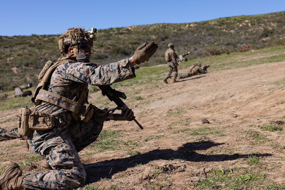 DVIDS - Images - New infantry Marines conduct fire, maneuver range for ...